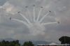 Exhibición Patrulla Águila en el Circuit de Catalunya